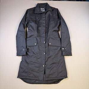 I. Spiewak & Sons Women's Size XS Black Long Parka Jacket